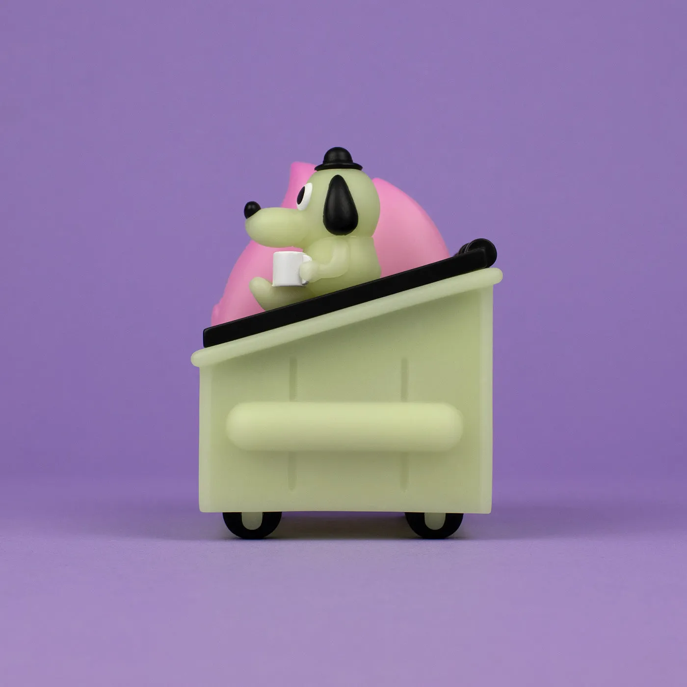 100% Soft - Dumpster Fire (Glow In The Dark Edition) Vinyl Figure (91057) LOW STOCK