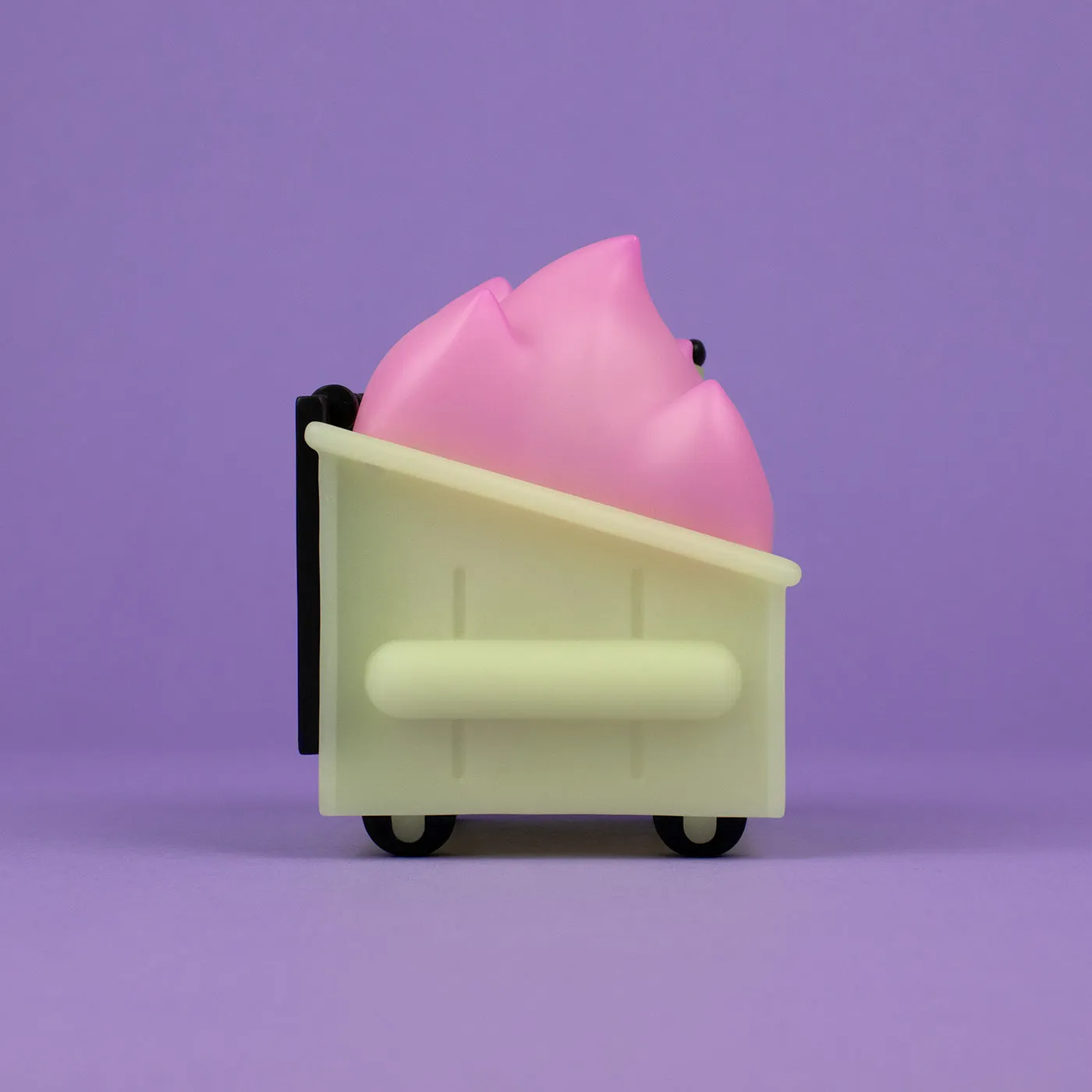 100% Soft - Dumpster Fire (Glow In The Dark Edition) Vinyl Figure (91057) LOW STOCK