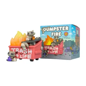 100% Soft - Trash Panda Dumpster Fire Vinyl Figure (91071) LOW STOCK