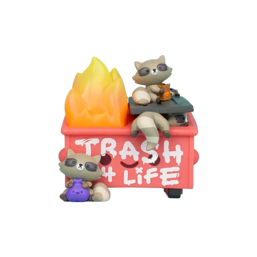 100% Soft - Trash Panda Dumpster Fire Vinyl Figure (91071) LOW STOCK