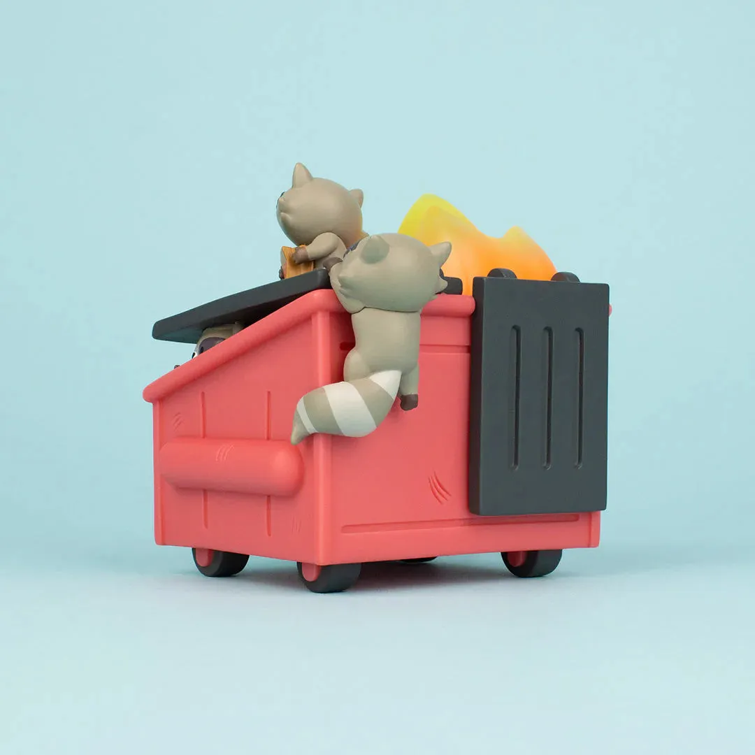 100% Soft - Trash Panda Dumpster Fire Vinyl Figure (91071) LOW STOCK