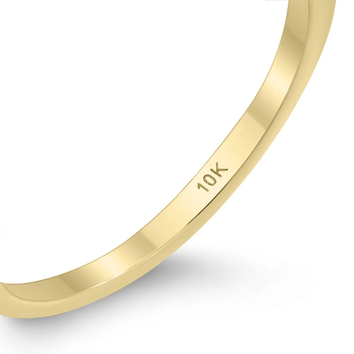 1/2 Carat Tw Diamond Criss Cross X Ring In 10K Yellow Gold