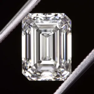 1.5ct GIA CERTIFIED I VS1 DIAMOND EMERALD CUT NATURAL ENGAGEMENT LOOSE STEP CUT