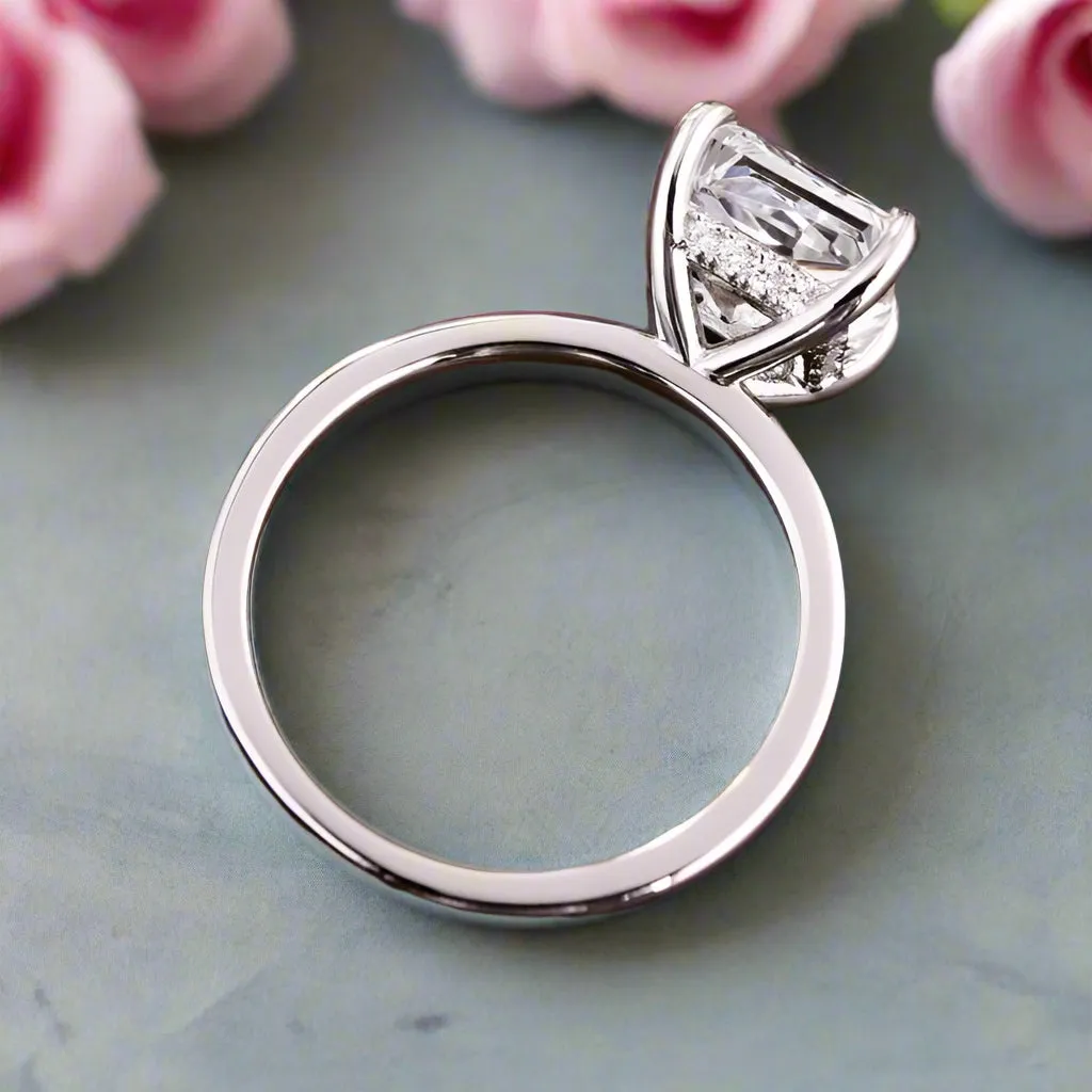 2.5ct Princess Cut Diamond Engagement Ring