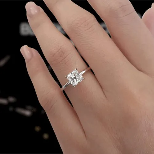 2.5ct Princess Cut Diamond Engagement Ring