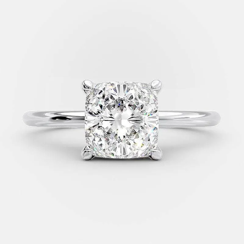 2.5ct Princess Cut Diamond Engagement Ring