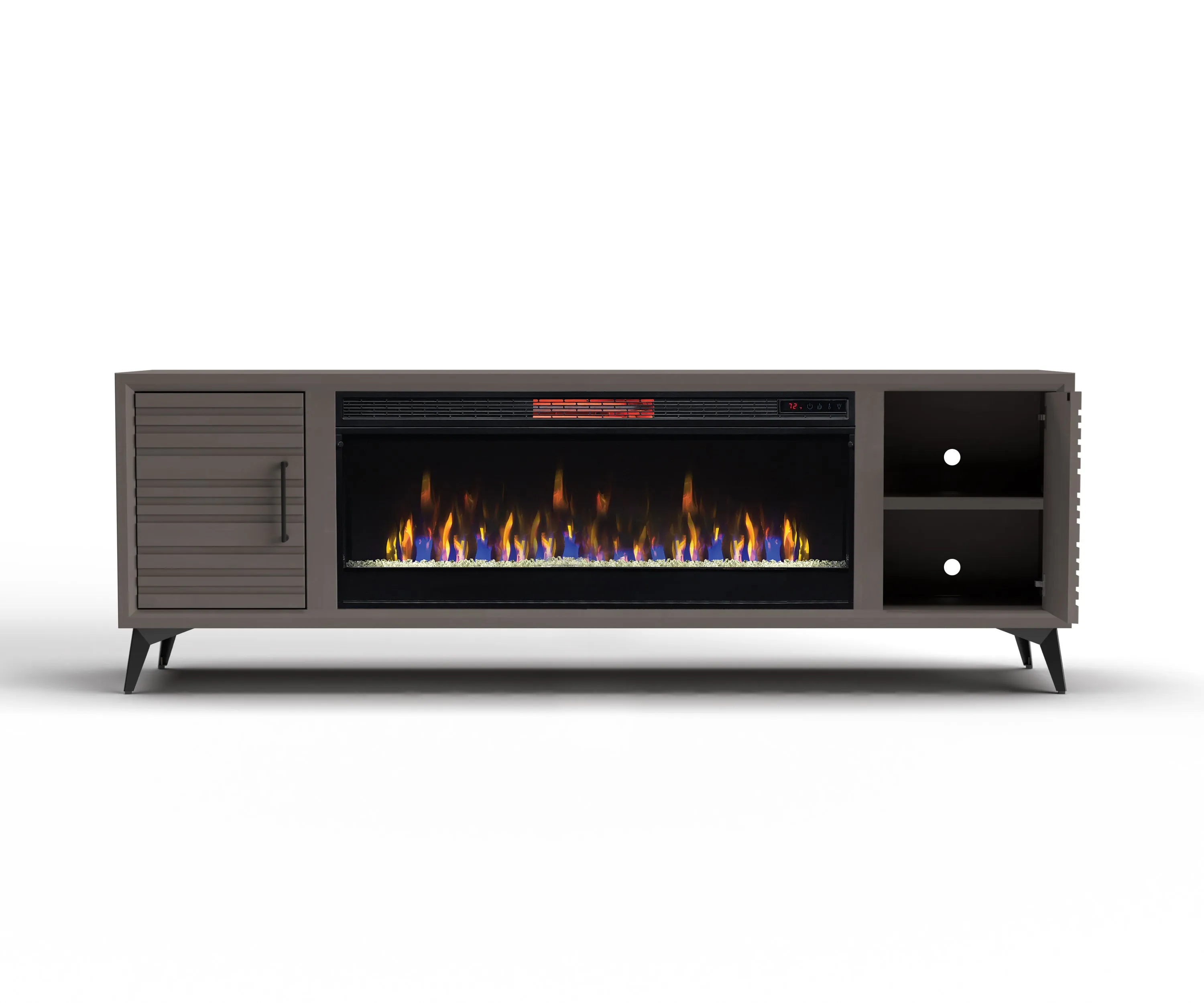 78" Malibu Fireplace TV Stand