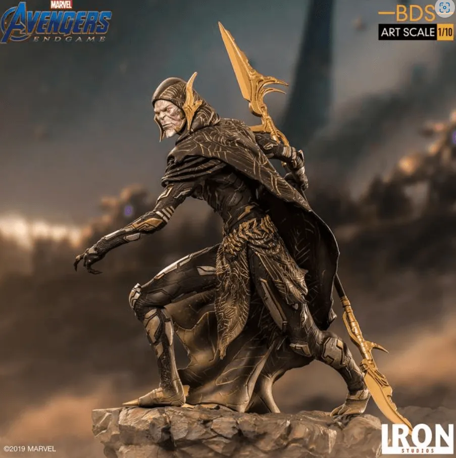 Avengers: Endgame Corvus Glaive Black Order BDS Art 1:10 Scale Statue/ Iron Studios