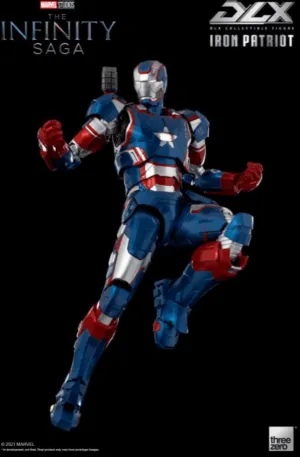 Avengers: Infinity Saga Iron Patriot DLX 1:12 Scale Action Figure by Threezero