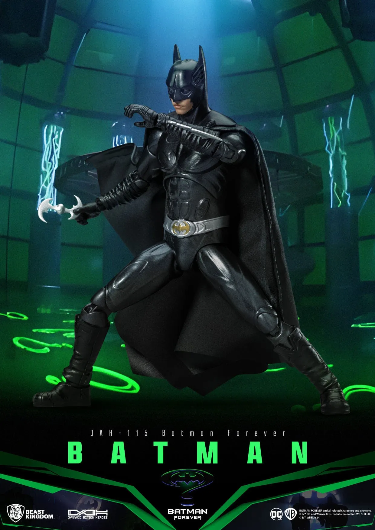 Beast Kingdom DC Comics Batman (Batman Forever) Dynamic 8ction Heroes 1/9 Action Figure