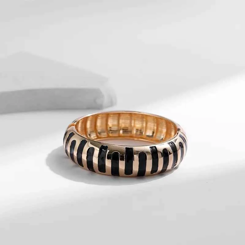 Bracelets Charm Jewelry - Vertical Stripe Drip Bangles - TSJ6 Design