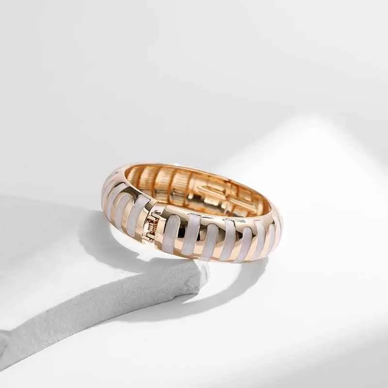 Bracelets Charm Jewelry - Vertical Stripe Drip Bangles - TSJ6 Design