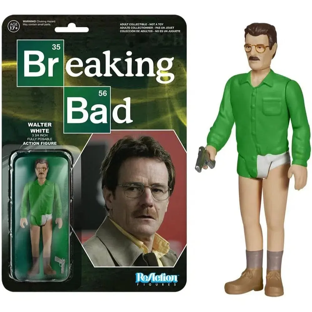 Breaking Bad - Walter White Action Figure - Super7 - ReAction Figures