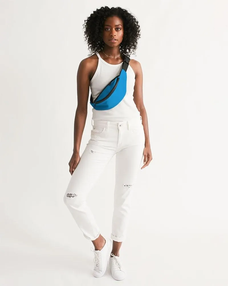 Bright Blue Cyan Belt Bag | Bright Pure Blue Cyan | C100M25Y0K0
