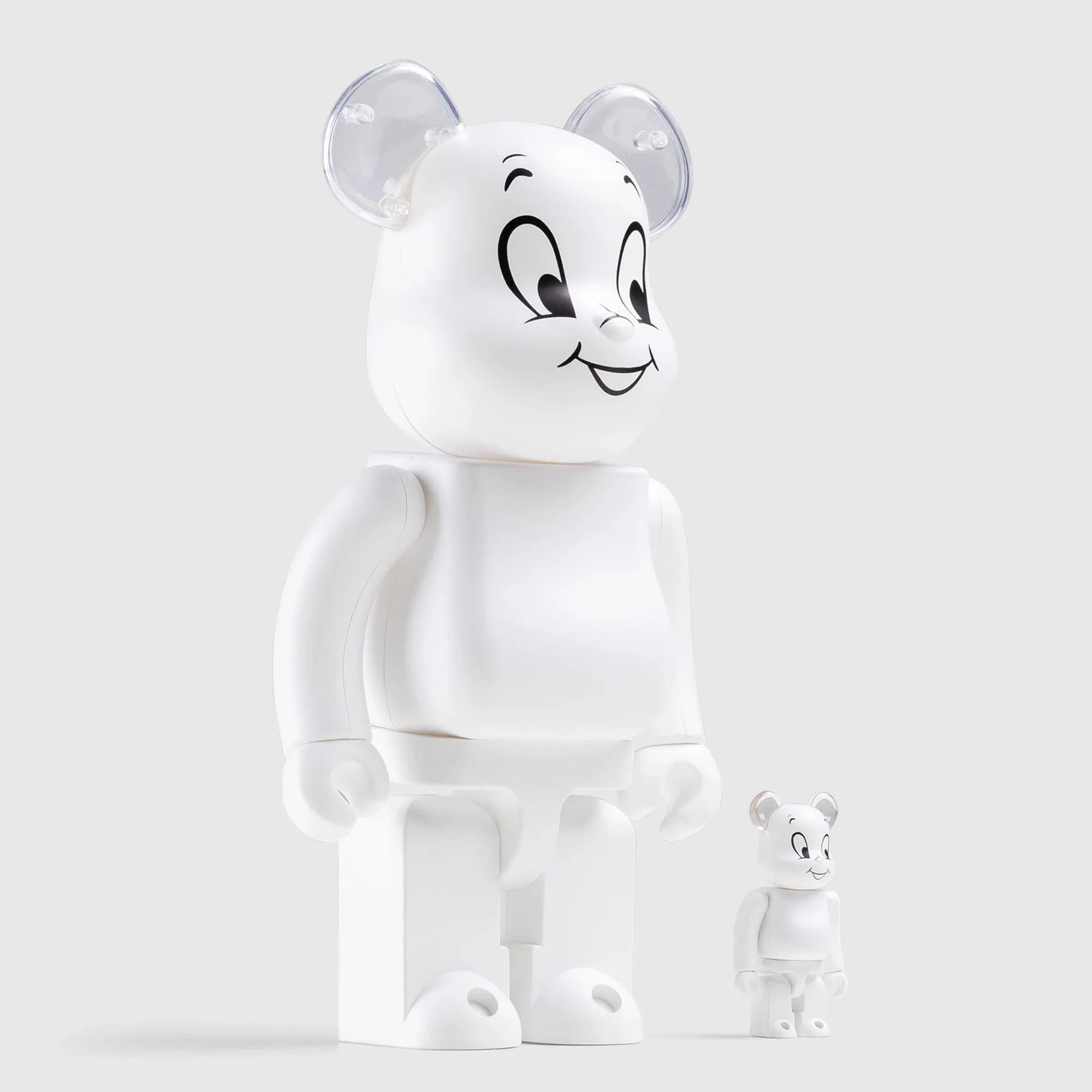 Casper the Friendly Ghost 400%   100% Bearbrick Combo by Medicom
