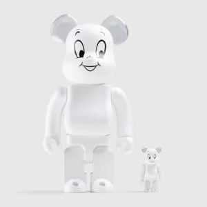 Casper the Friendly Ghost 400%   100% Bearbrick Combo by Medicom