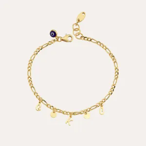 Chunky charm bracelet
