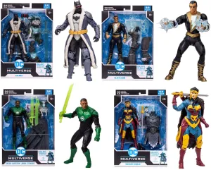 DC Multiverse Endless Winter Full Wave of 4 (Build a Figure - The Frost King) 7" Inch Scale Action Figure - McFarlane Toys