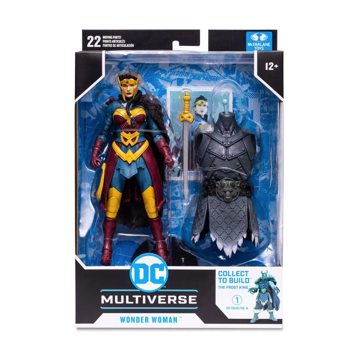 DC Multiverse Endless Winter Full Wave of 4 (Build a Figure - The Frost King) 7" Inch Scale Action Figure - McFarlane Toys