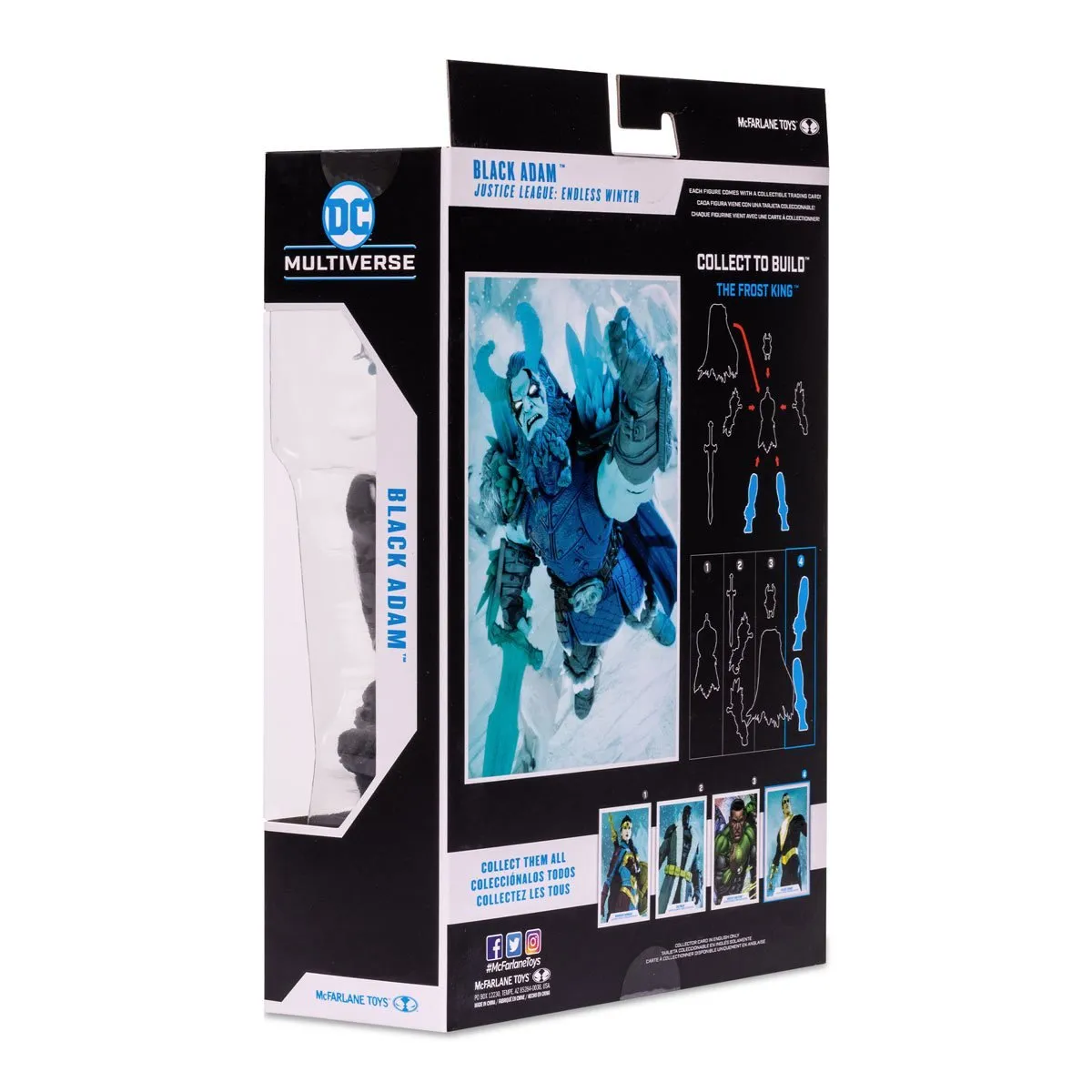 DC Multiverse Endless Winter Full Wave of 4 (Build a Figure - The Frost King) 7" Inch Scale Action Figure - McFarlane Toys