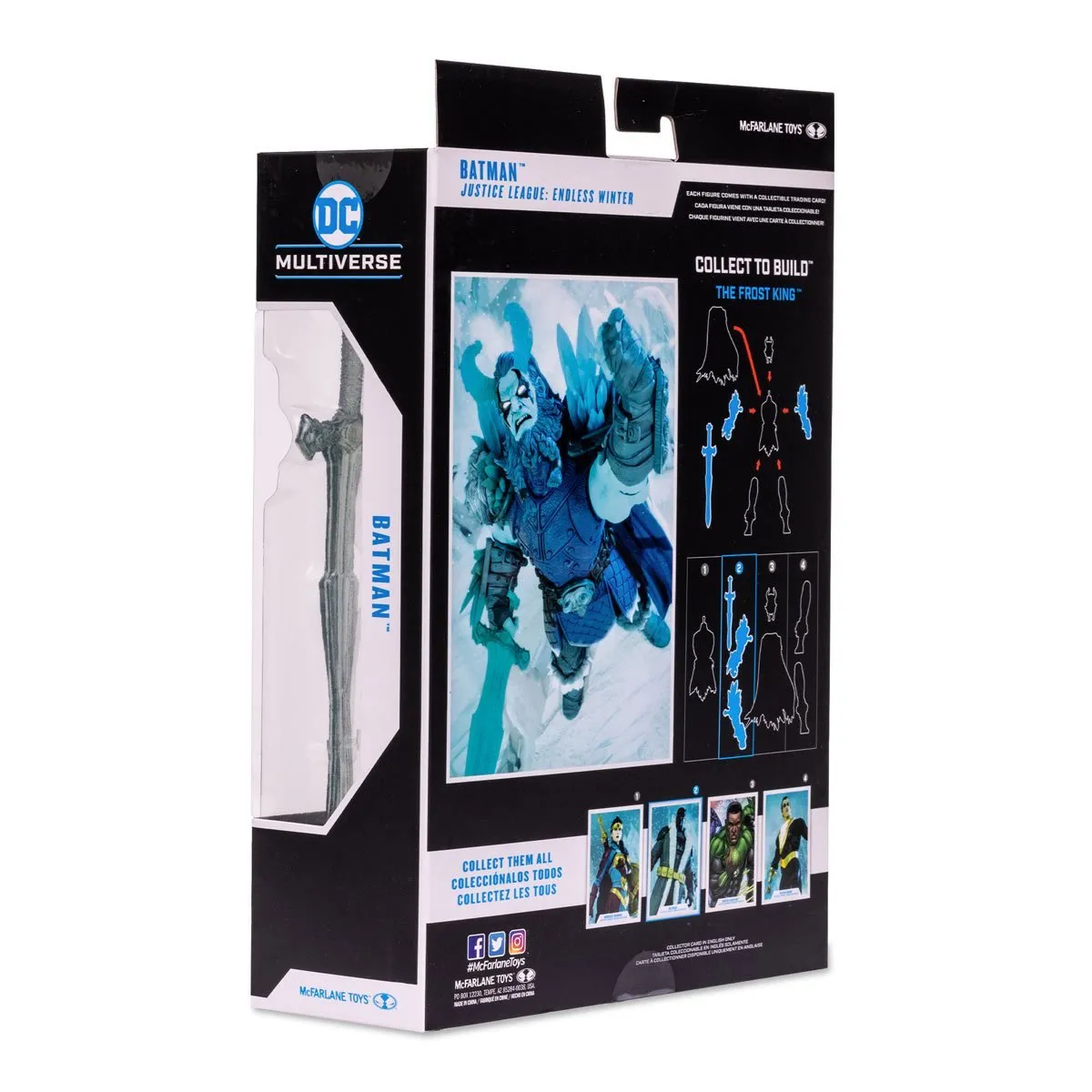 DC Multiverse Endless Winter Full Wave of 4 (Build a Figure - The Frost King) 7" Inch Scale Action Figure - McFarlane Toys