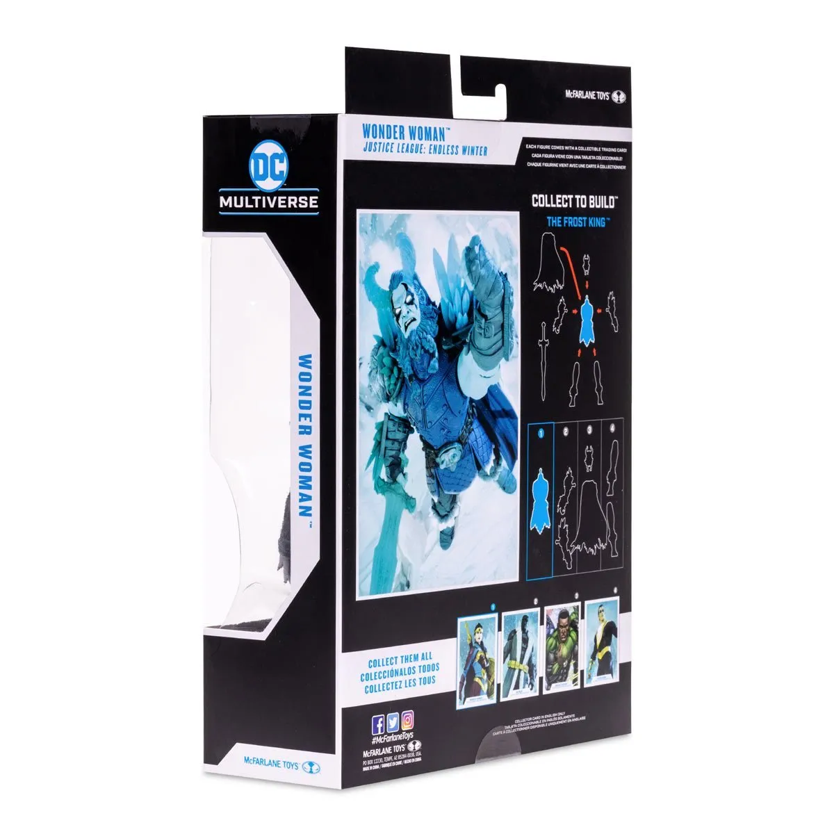 DC Multiverse Endless Winter Full Wave of 4 (Build a Figure - The Frost King) 7" Inch Scale Action Figure - McFarlane Toys
