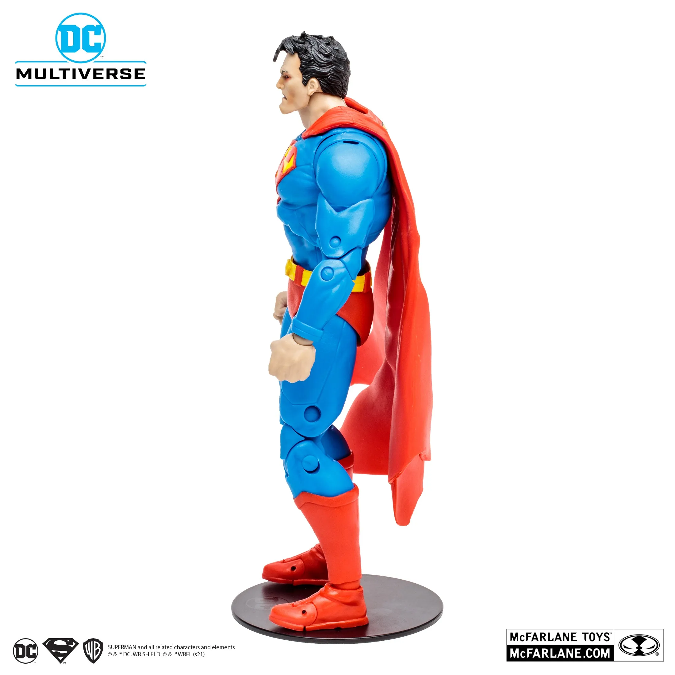 DC Multiverse Hush: Superman (Variant) Gold Label 7" Inch Scale Action Figure - McFarlane Toys