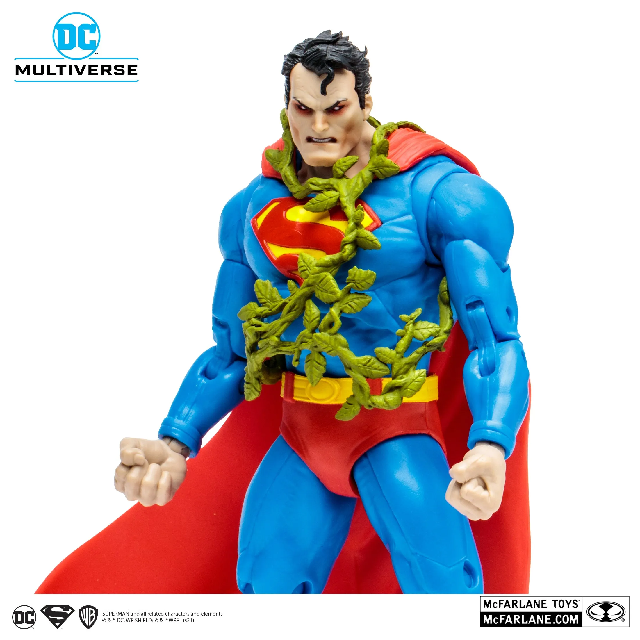 DC Multiverse Hush: Superman (Variant) Gold Label 7" Inch Scale Action Figure - McFarlane Toys