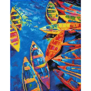 Diamond Dotz Square Diamond Facet Art Kit 17.72"X13.78" - Blue Bay