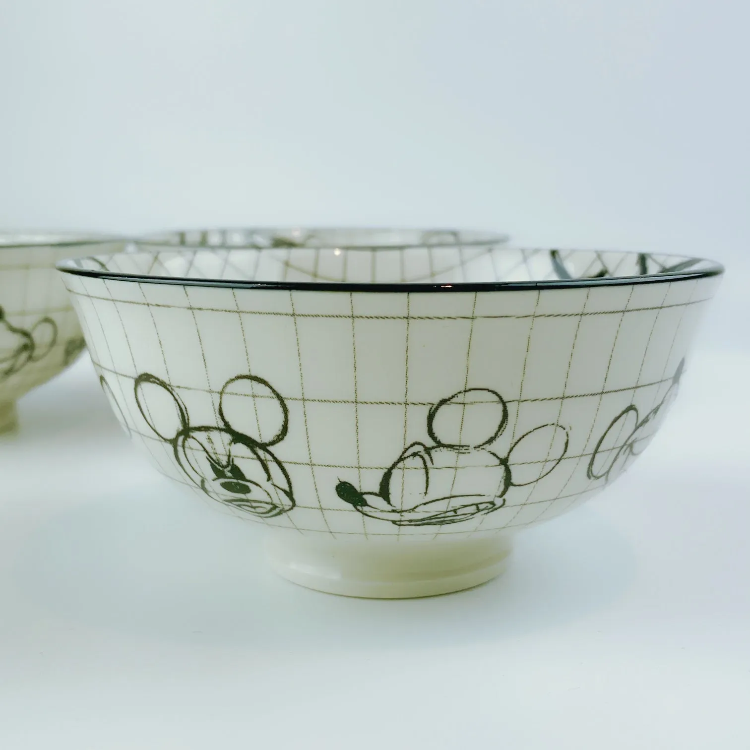 Disney® Sketch book Mickey Mouse Bowl Tidbit Set of 3 by ZRIKE BRANDS