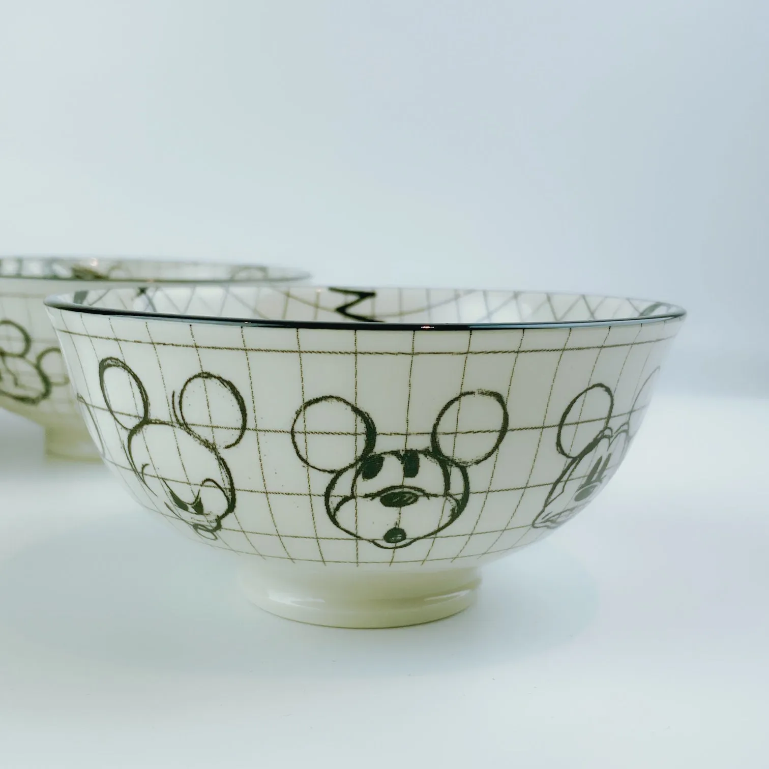 Disney® Sketch book Mickey Mouse Bowl Tidbit Set of 3 by ZRIKE BRANDS