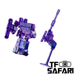 Dr.Wu & Mechanic Studio Extreme Warfare DW-E36S Menace King (Megatron) Scanned Purple Version 4.5cm