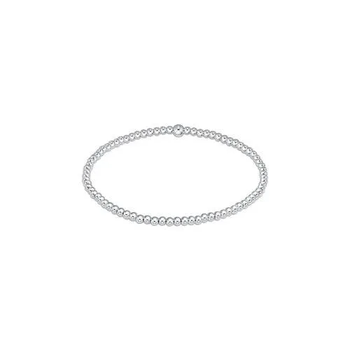 Enewton - Silver Sterling 2.5mm bead bracelet