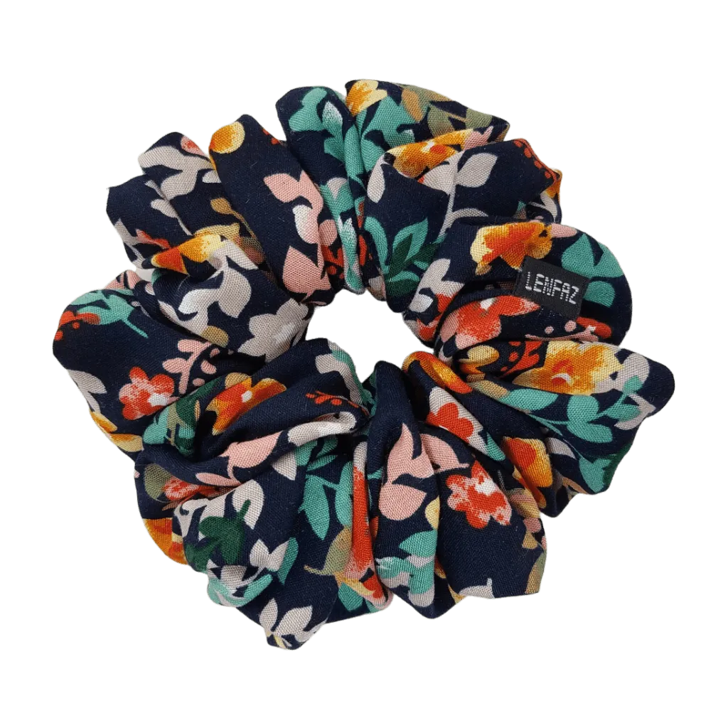 Floral Beauty Printed Scrunchie