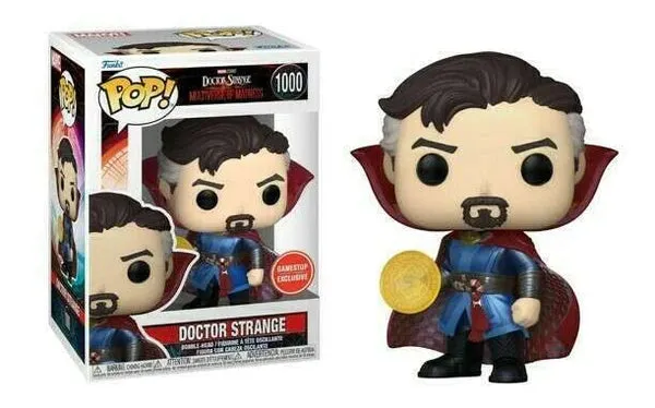 Funk Pop Doctor Strange (Metallic) Pop! Vinyl Figure #1000 Exclusive