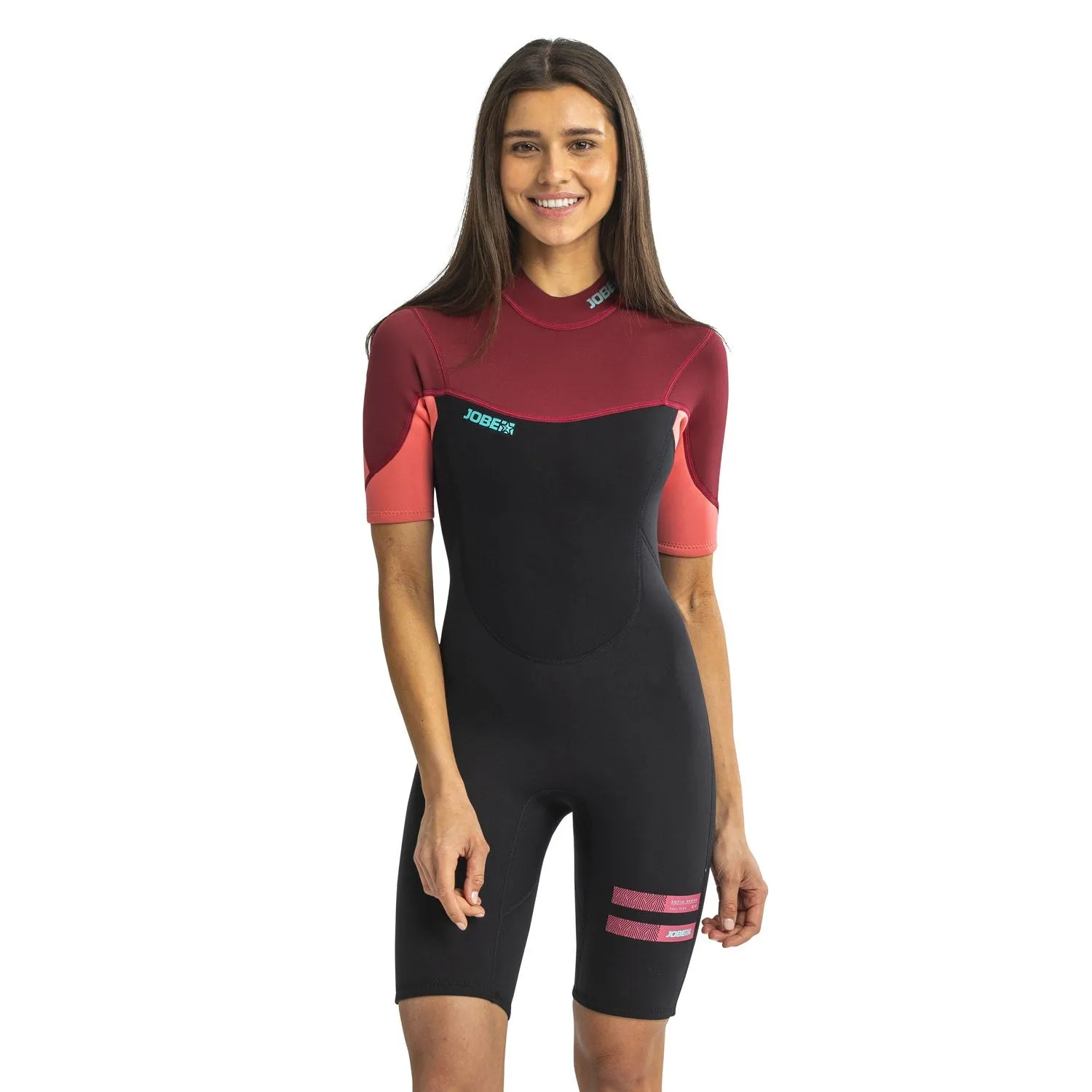 Jobe Sofia 3/2mm Shorty Wetsuit Women Rose Pink M 303622002-M