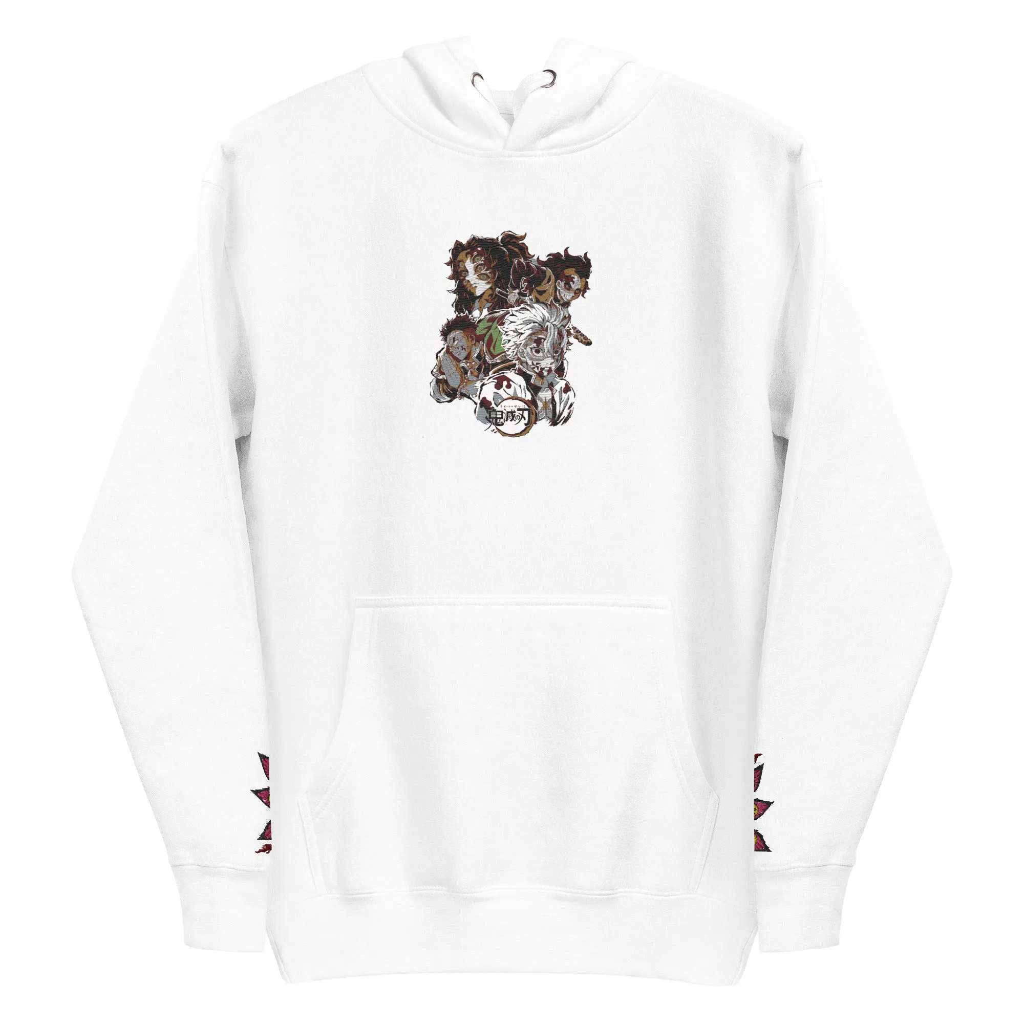 Kokushibo Embroidered Unisex Collection Hoodie