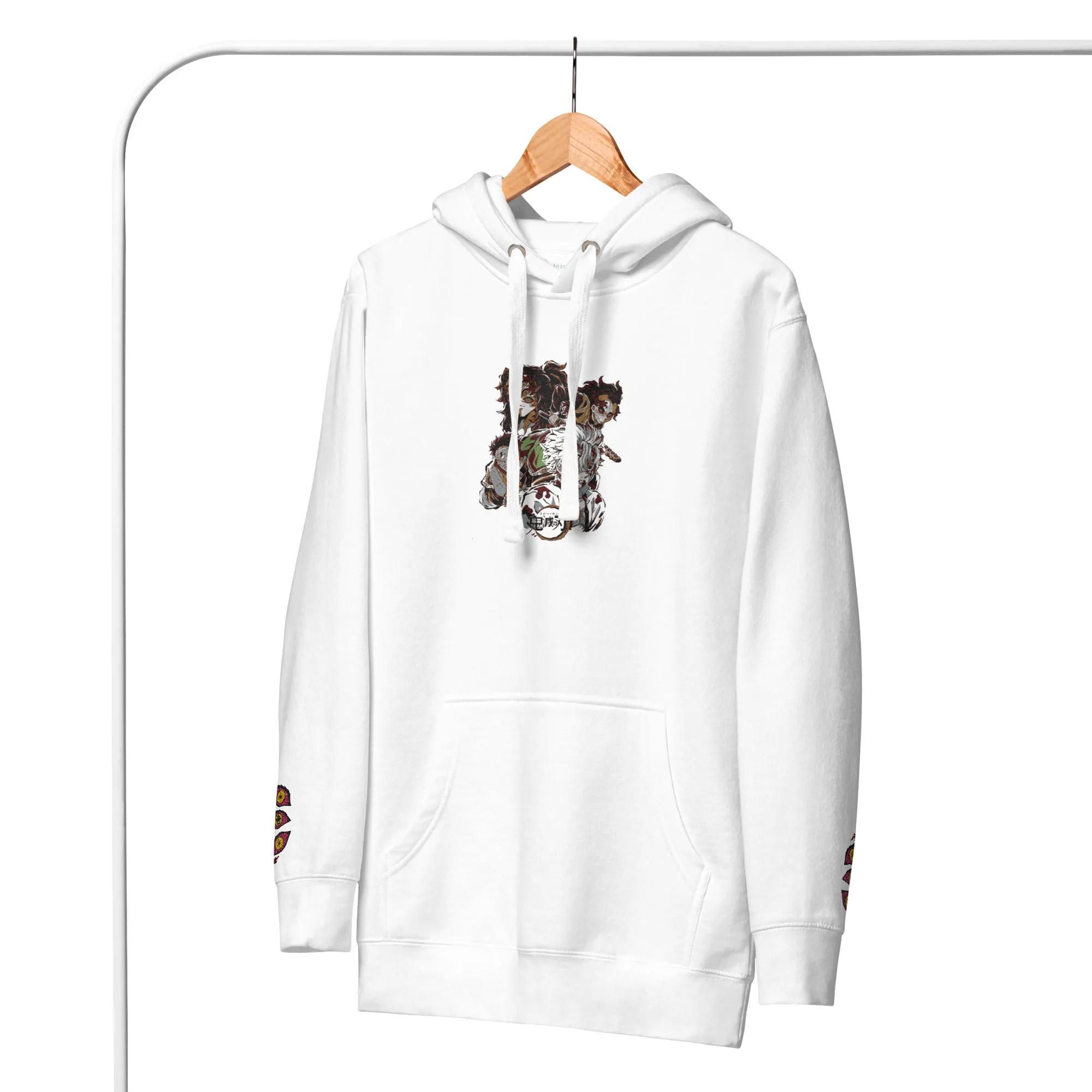 Kokushibo Embroidered Unisex Collection Hoodie