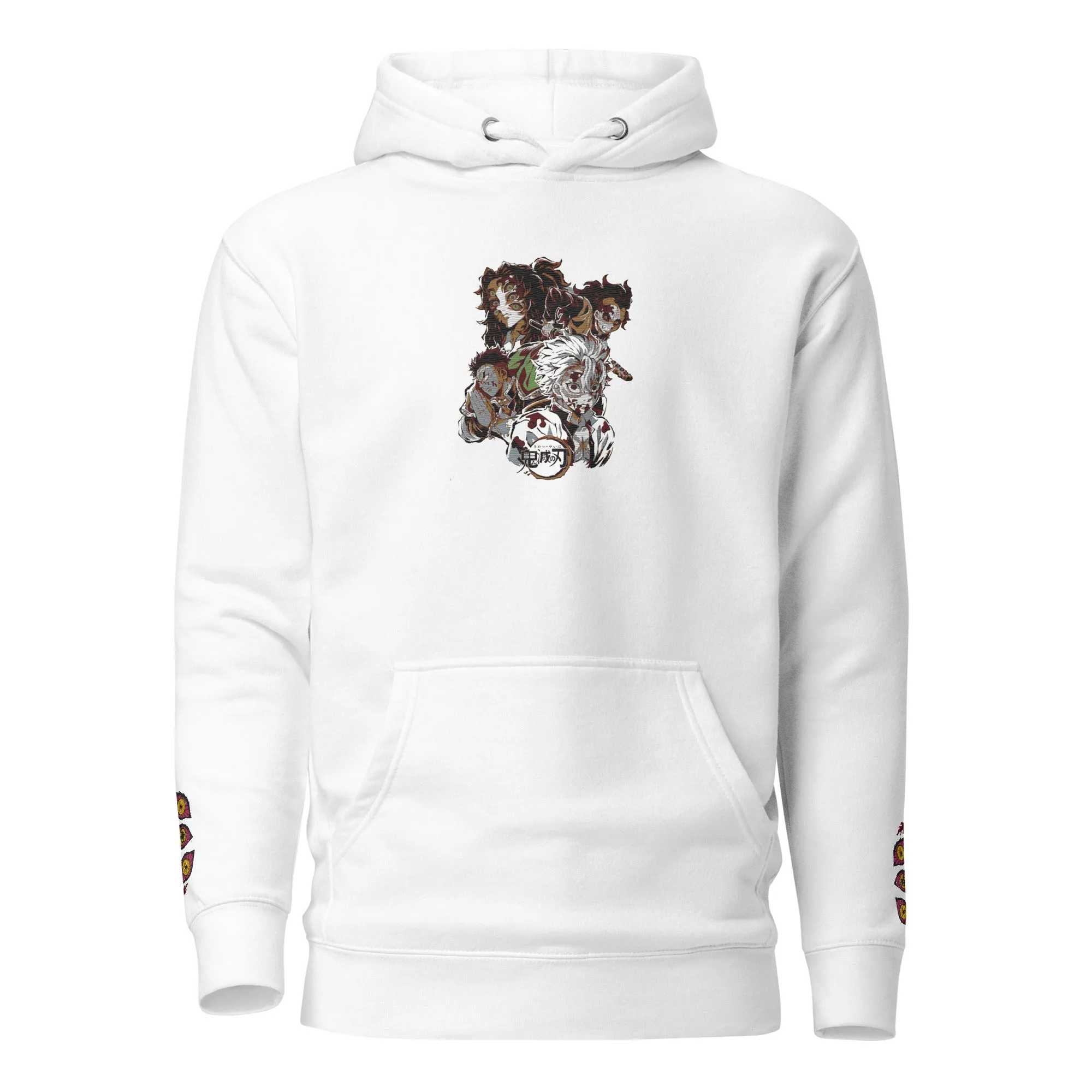 Kokushibo Embroidered Unisex Collection Hoodie