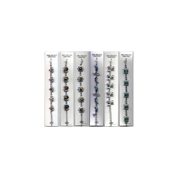 LINK GEMSTONE DESIGN BRACELET (6)