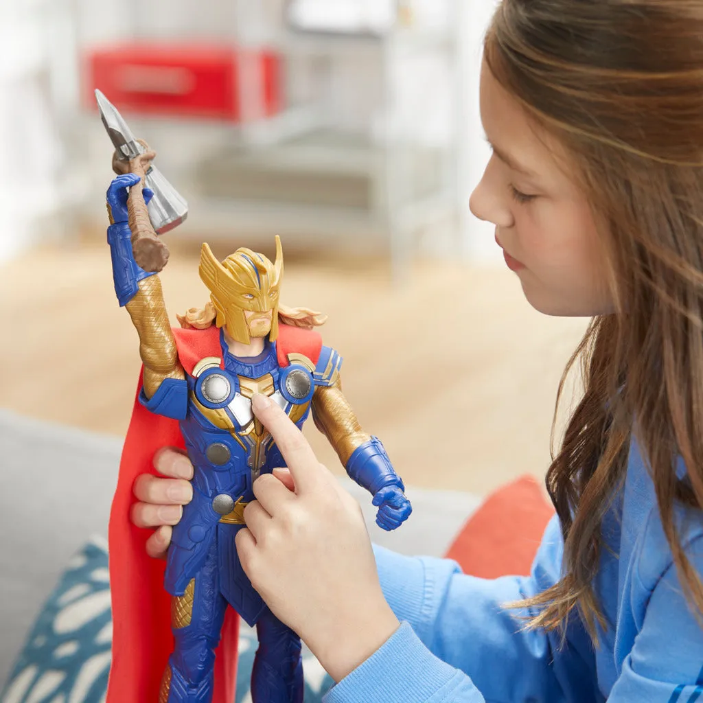 Marvel Thor Love And Thunder Stormbreaker Strike Thor Figure