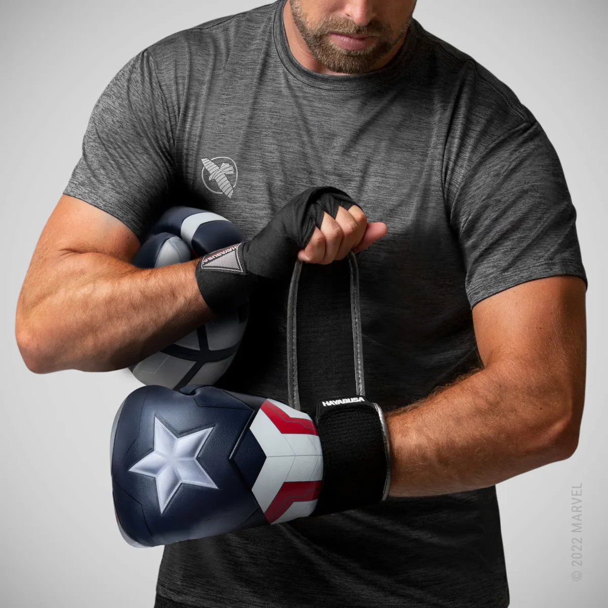 Marvel’s Captain America (Sam Wilson) Boxing Gloves Silver/Blue