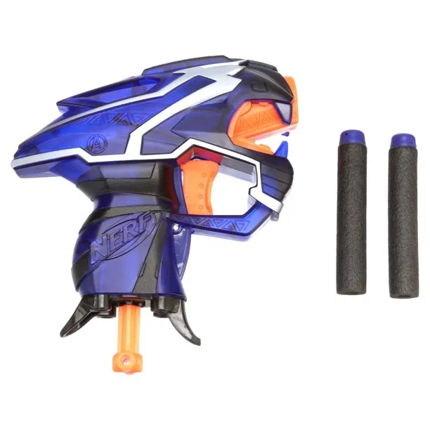 NERF Marvel Avengers Mech Strike Black Panther Blast and Slash Role Play Set Toys