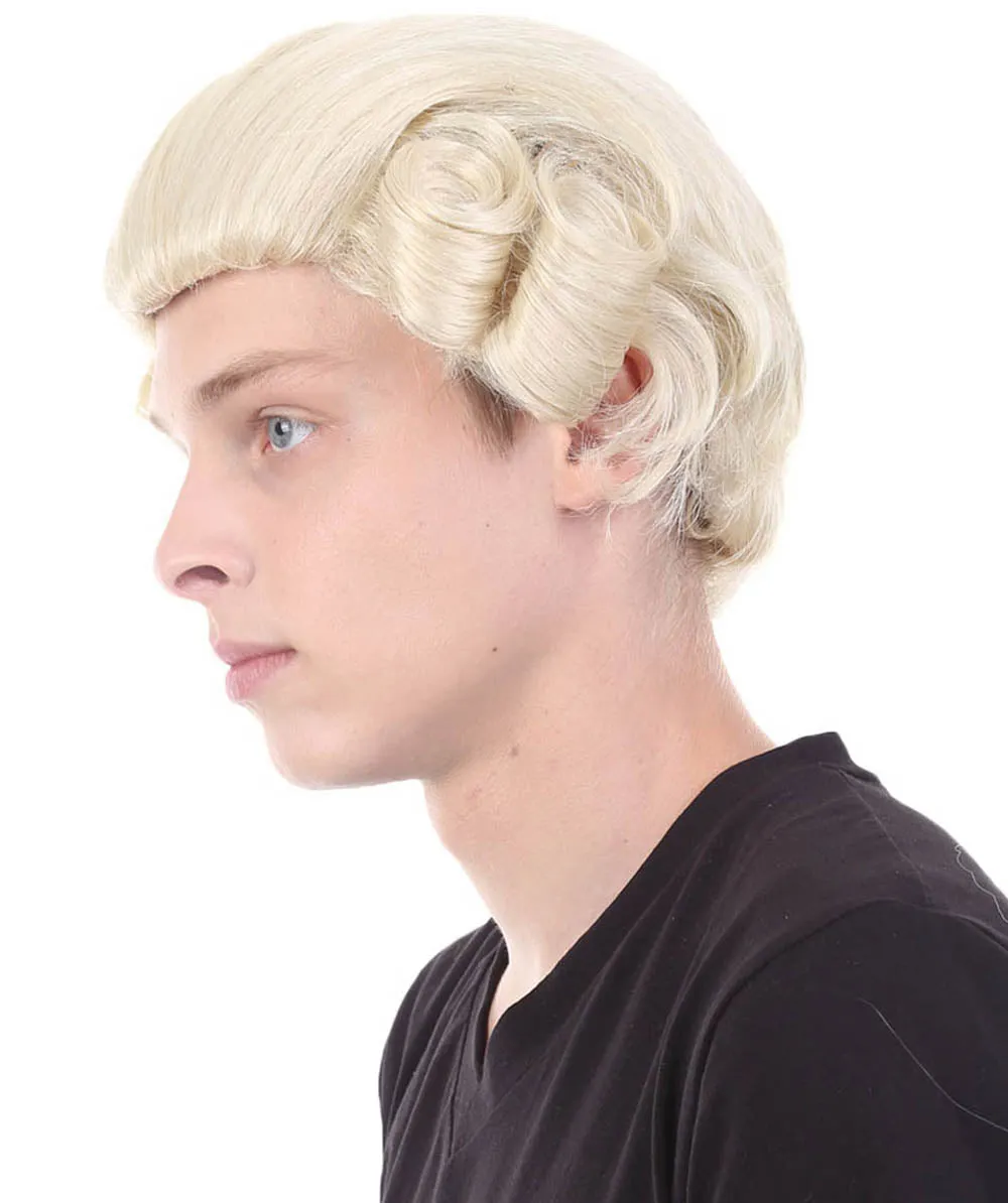 New Colonial Style Wig | Historical Wig | Premium Breathable Capless Cap