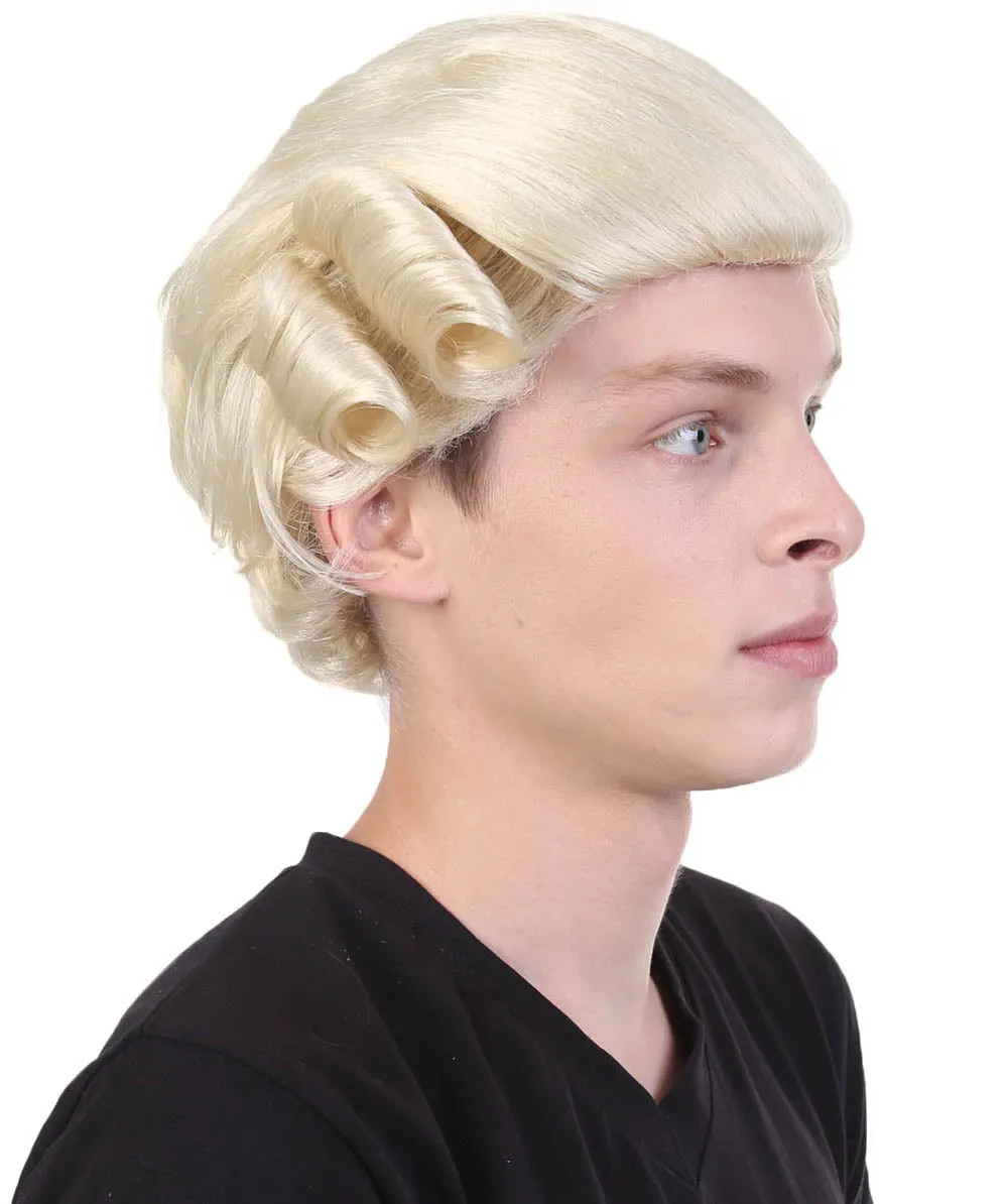 New Colonial Style Wig | Historical Wig | Premium Breathable Capless Cap