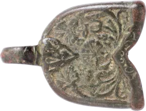 OTTOMAN SWORD BELT BUCKLE, 17TH CENTURY