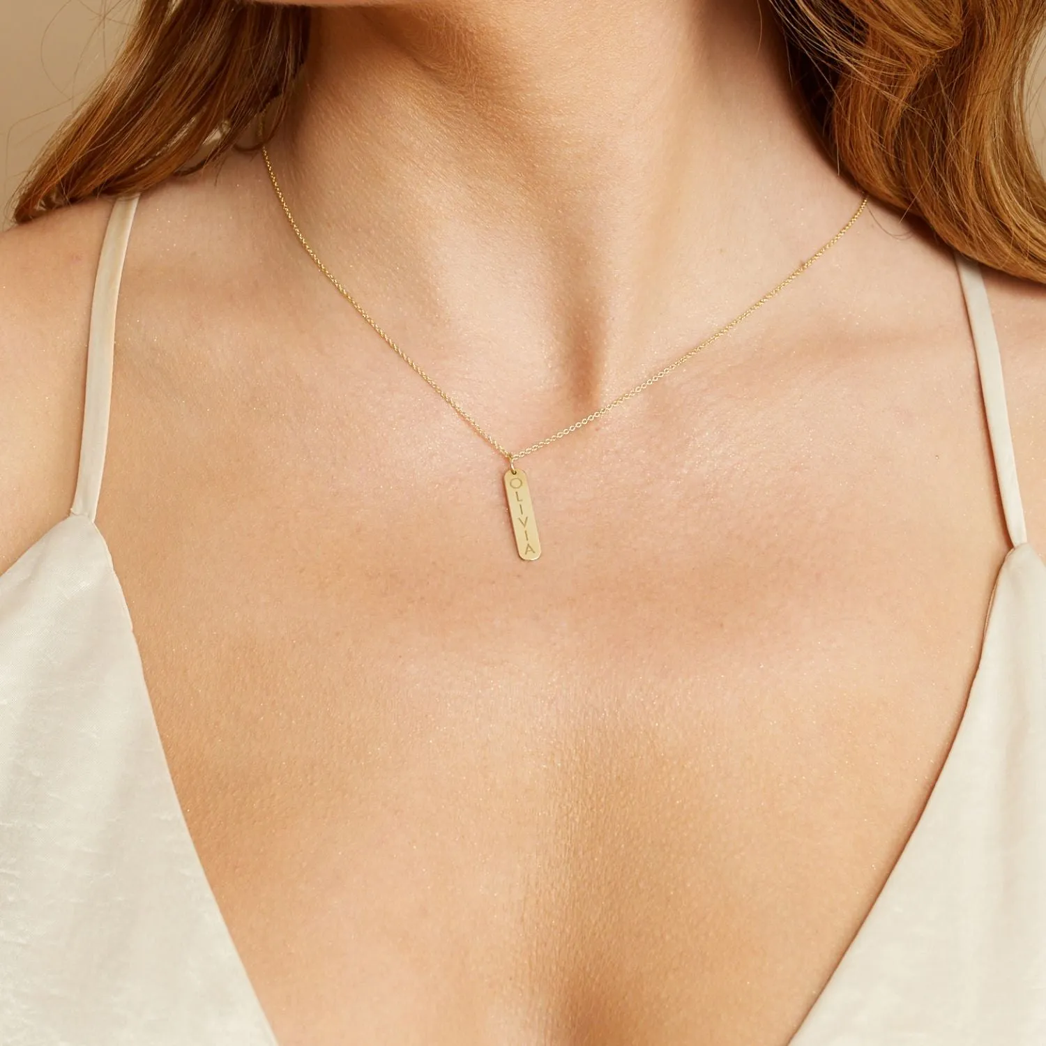 Oval Engravable ID Charm