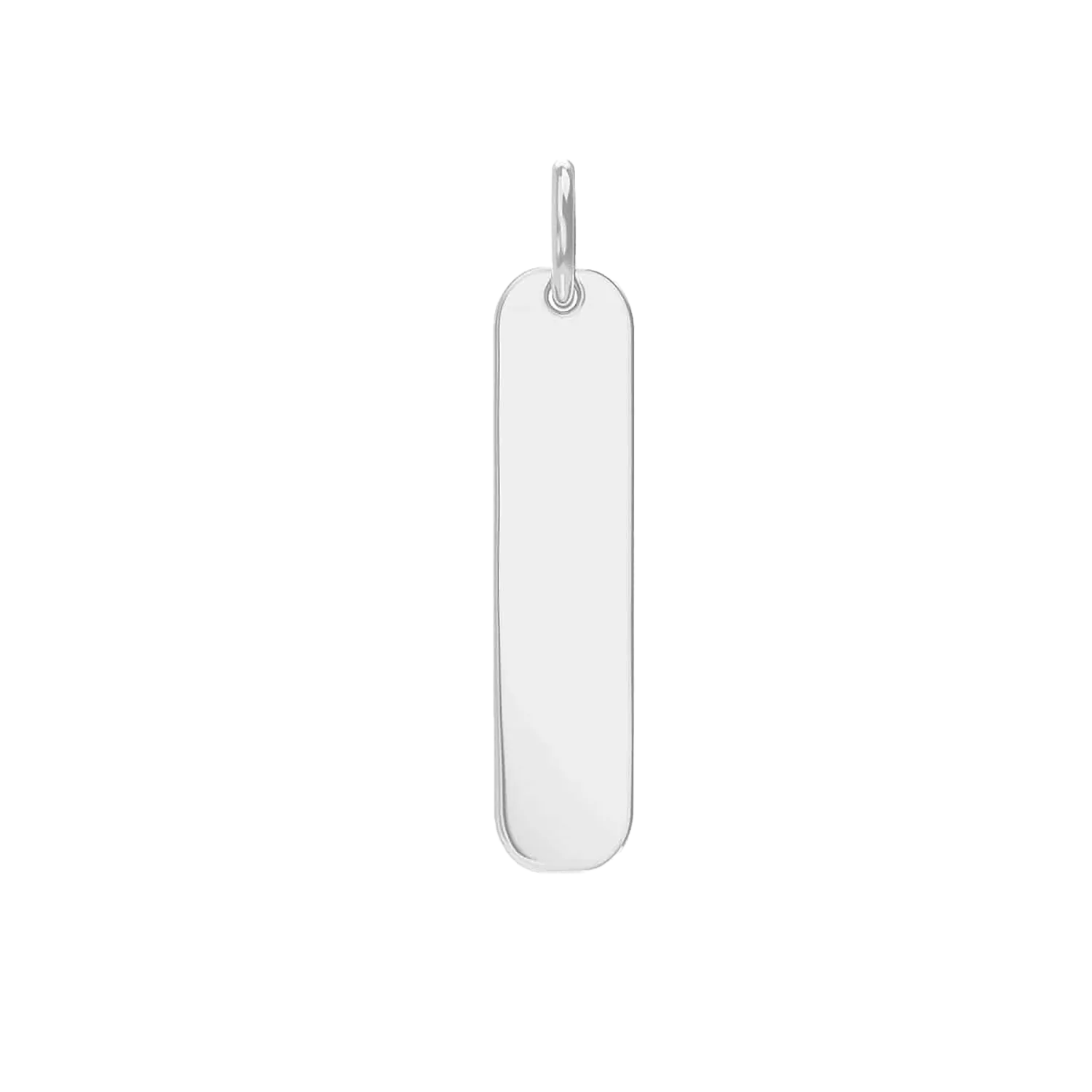 Oval Engravable ID Charm