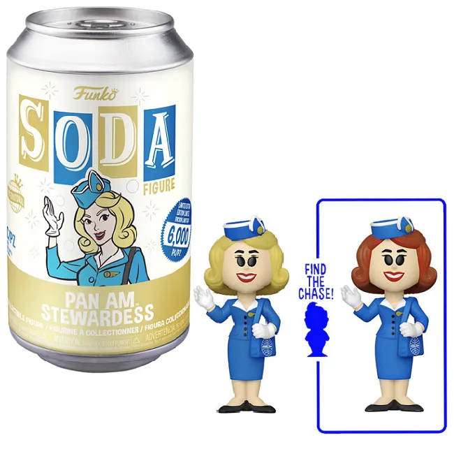 Pan Am Stewardess – Funko Soda [International With Chance Of Chase]