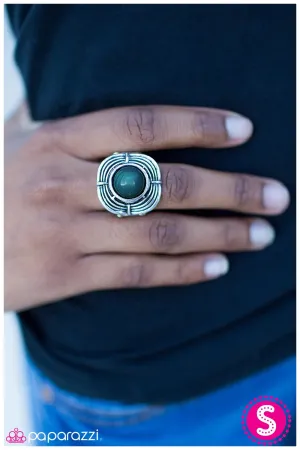Paparazzi Ring ~ Target Practice - Blue